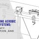 illustration of septic system with a banner that reads 'navigating aerobic septic systems: efficiency, innovation, and cost'